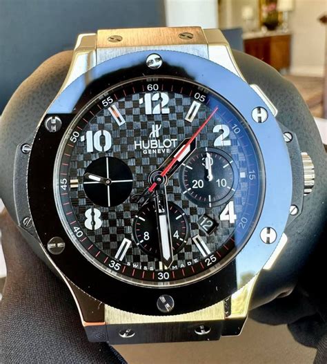 hublot big bang original steel.